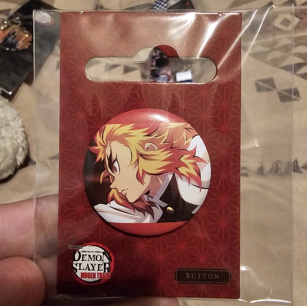 Demon Slayer (The Movie) Kyojuro Rengoku button